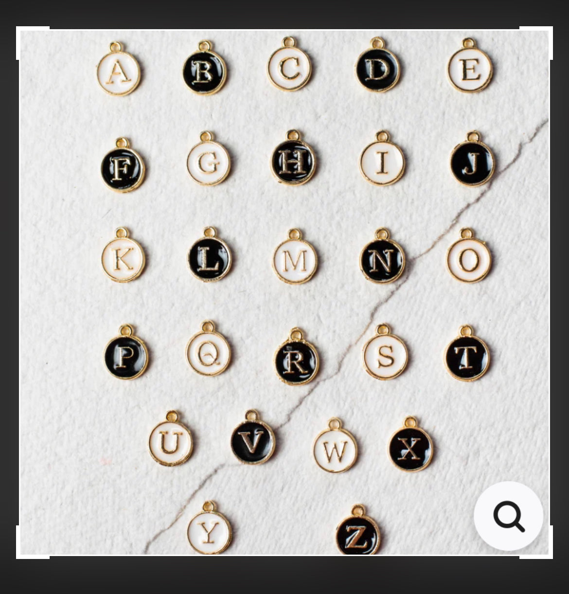 White Initial