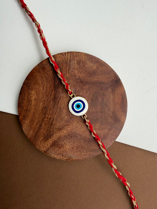Red Evil Eye Rakhi