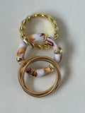 Marble Bracelet Stack