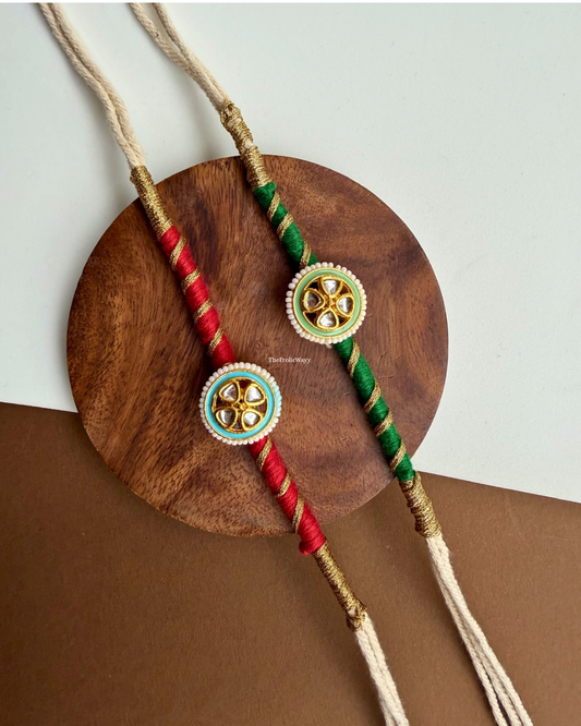 BHAI Kundan Thread Rakhi