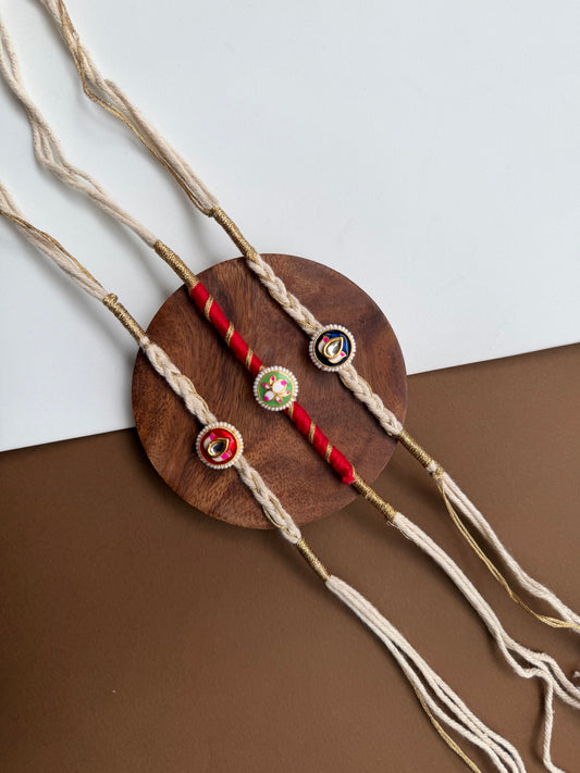BHAI Thread Lotus Rakhi