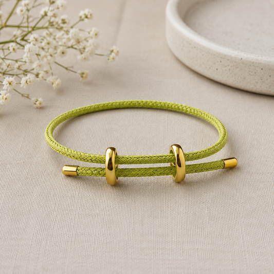 Lime Cord Bracelet Band